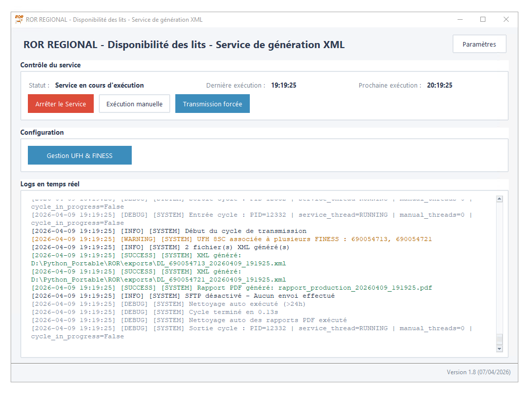 Application Dashboard