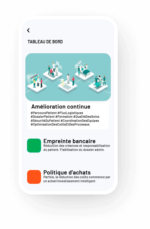 amelioration tracking ui